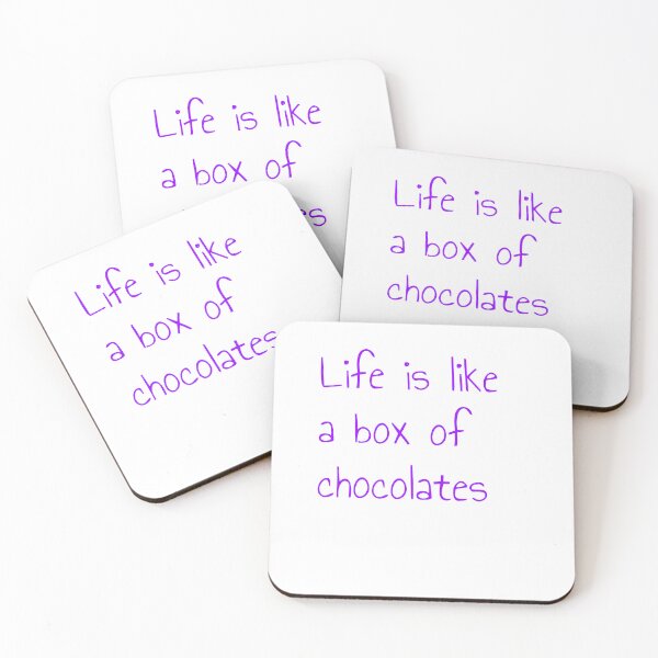 Item preview, Life is like a box of chocolates designed and sold by keisthard.
