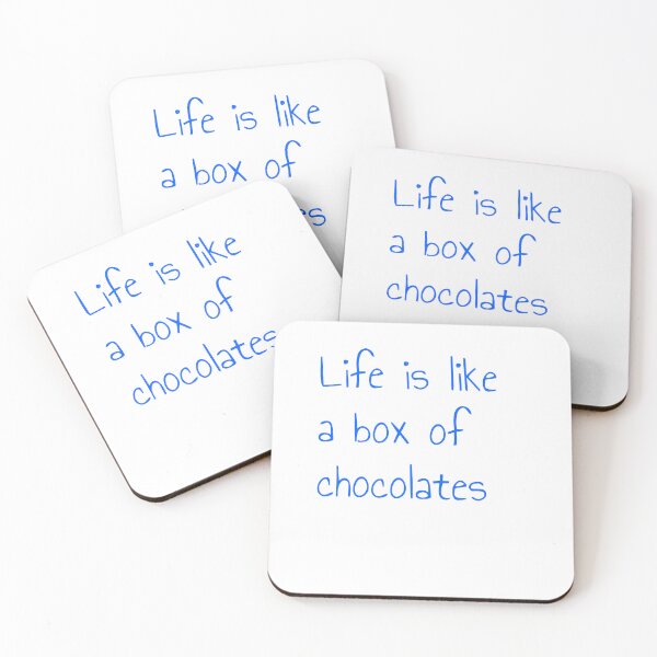 Item preview, Life is like a box of chocolates designed and sold by keisthard.