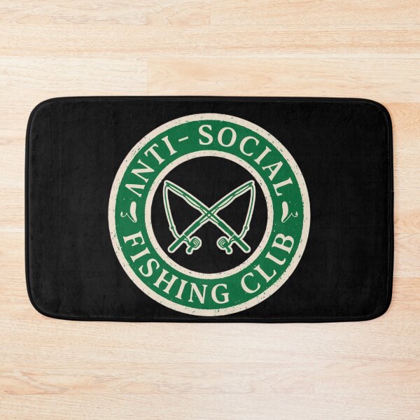 Item preview, Anti Social Fishing Club – I’d Rather Be Fishing Alone Funny Bass Angler designed and sold by Ladys-Gents.