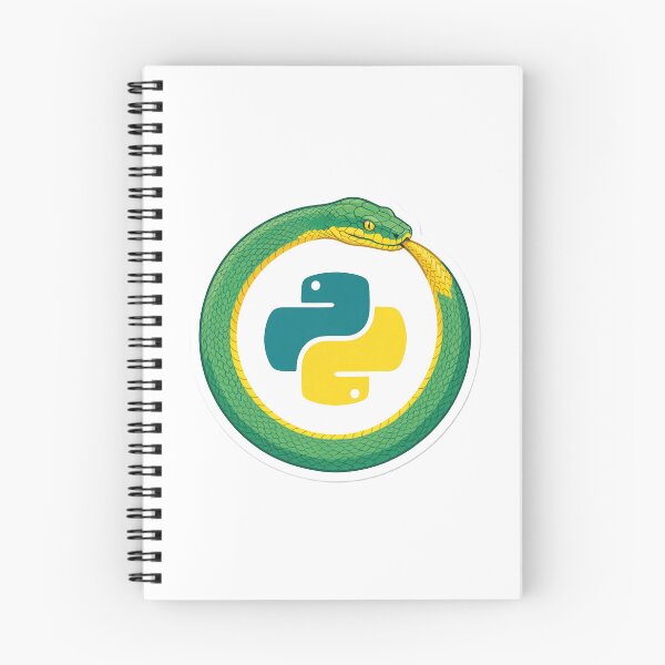 Item preview, Python Snake Ouroboros Developer Sticker designed and sold by eikulabs.