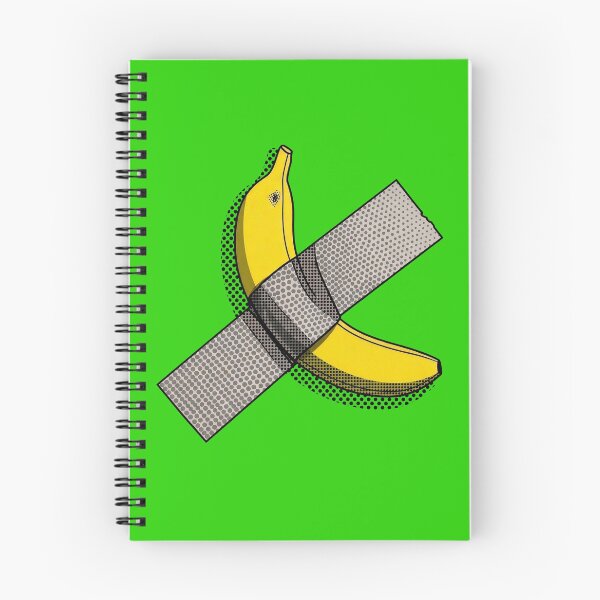 Item preview, Pop Art Banana and Duct Tape Graphic with Halftone Dots designed and sold by Terry Bain.