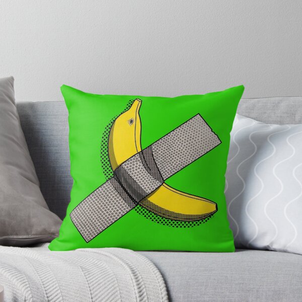 Item preview, Pop Art Banana and Duct Tape Graphic with Halftone Dots designed and sold by Terry Bain.
