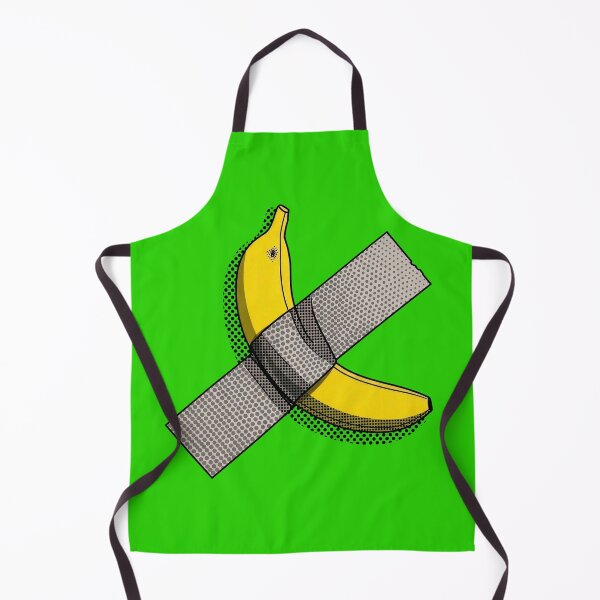 Item preview, Pop Art Banana and Duct Tape Graphic with Halftone Dots designed and sold by Terry Bain.