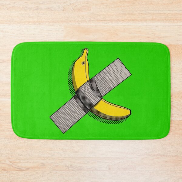 Item preview, Pop Art Banana and Duct Tape Graphic with Halftone Dots designed and sold by Terry Bain.