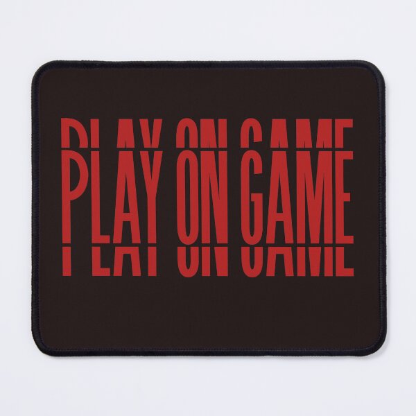 Item preview, Play On Game Esports Glitch Typography designed and sold by ArtdesignsA.