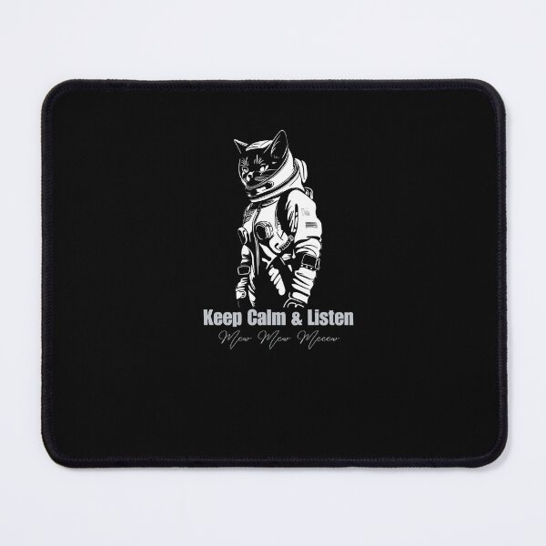 Item preview, Keep Calm & Listen to the Cat, T-shirt Design designed and sold by BoldMarkk.