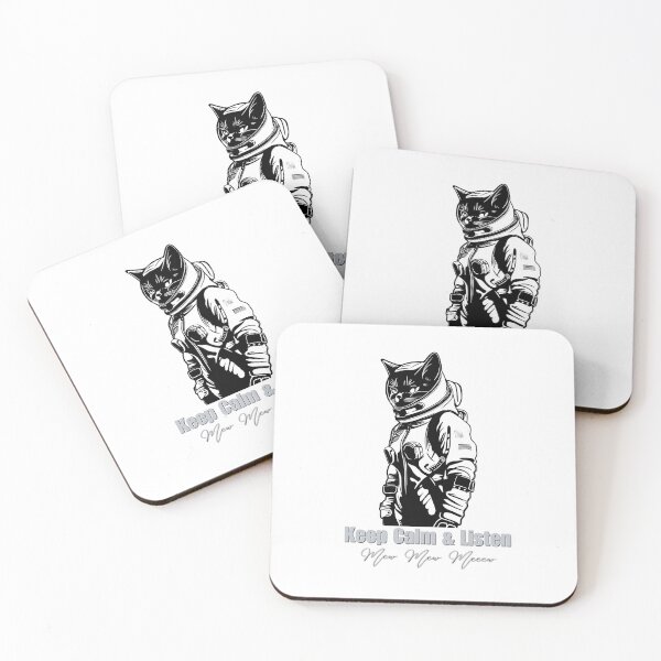 Item preview, Keep Calm & Listen to the Cat, T-shirt Design designed and sold by BoldMarks.