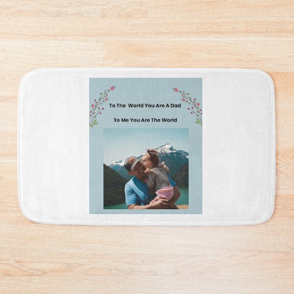 Item preview, The World T-Shirt | Fathers Day Gift | Emotional Dad Quote Shirt | Gift for Father designed and sold by Saira Rizwan.