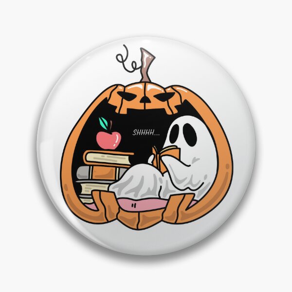 Item preview, Shh Reading Corner Ghost  designed and sold by ForeverKMCC.