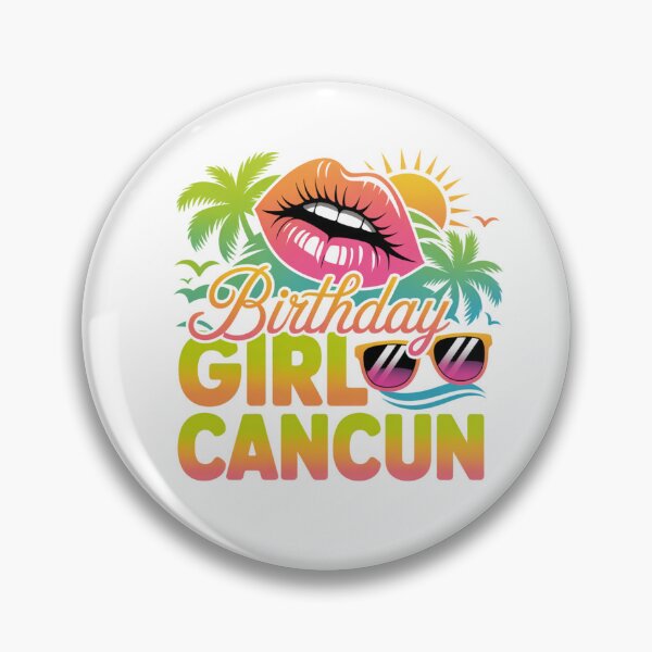 Item preview, Birthday Girl Cancun Fun Vacation Party Design designed and sold by Nzgiftsandmore.