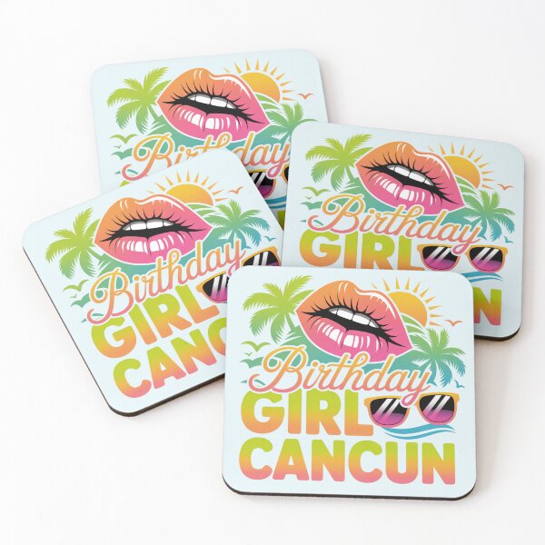 Item preview, Birthday Girl Cancun Fun Vacation Party Design designed and sold by Nzgiftsandmore.