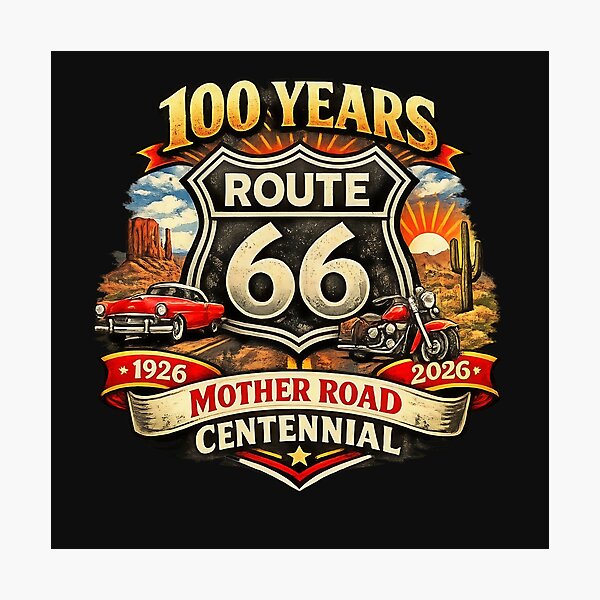 Artikelvorschau, Route 66 entworfen und verkauft von ArtPixs.
