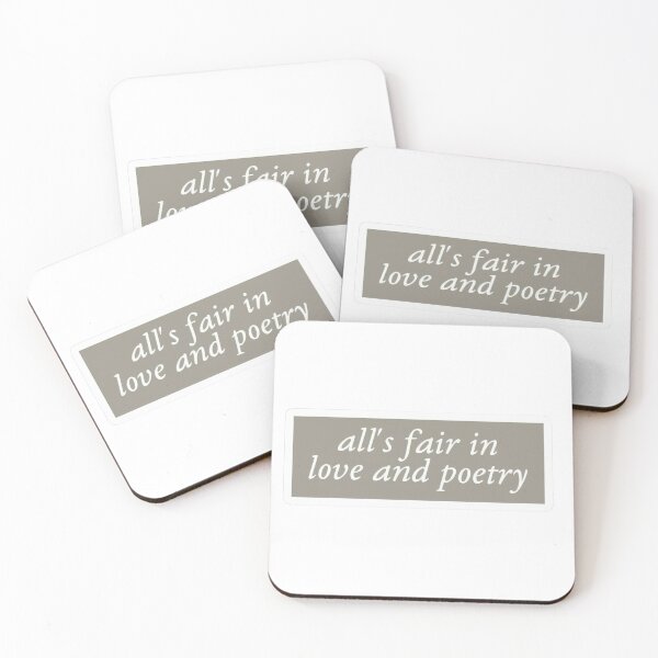 Item preview, all’s fair in love and poetry  designed and sold by gloriana13.