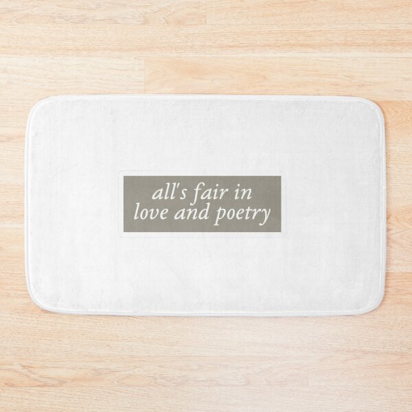 Item preview, all’s fair in love and poetry  designed and sold by gloriana13.