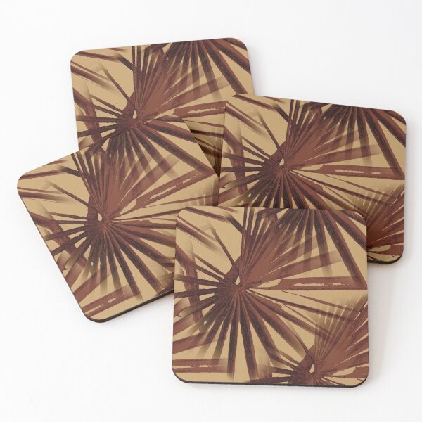 Item preview, Burgundy and Coffee Tropical Beach Palm Vector designed and sold by taiche.