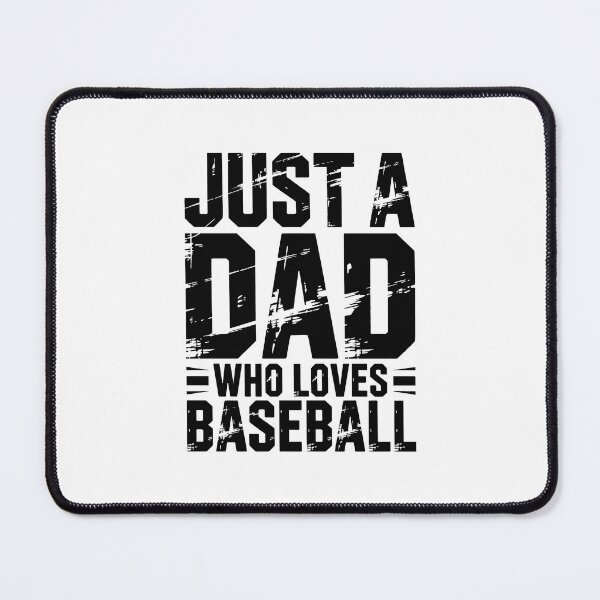Item preview, Just a Dad Who Loves baseball designed and sold by jkrphoto.