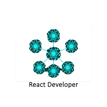Artwork thumbnail, React Logo Network Software Engineer Design by eikulabs