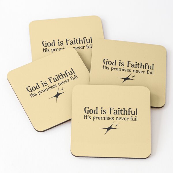 Item preview, God Is Faithful — His Promises Never Fail | Faith & Reflection designed and sold by HopeFilled Ink.