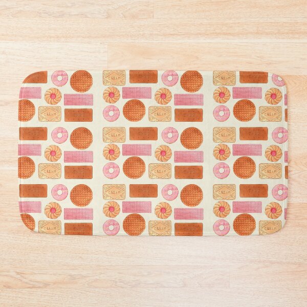 Item preview, Retro Favourite Biscuits Pattern for Snack Lovers designed and sold by LCWaterworth.