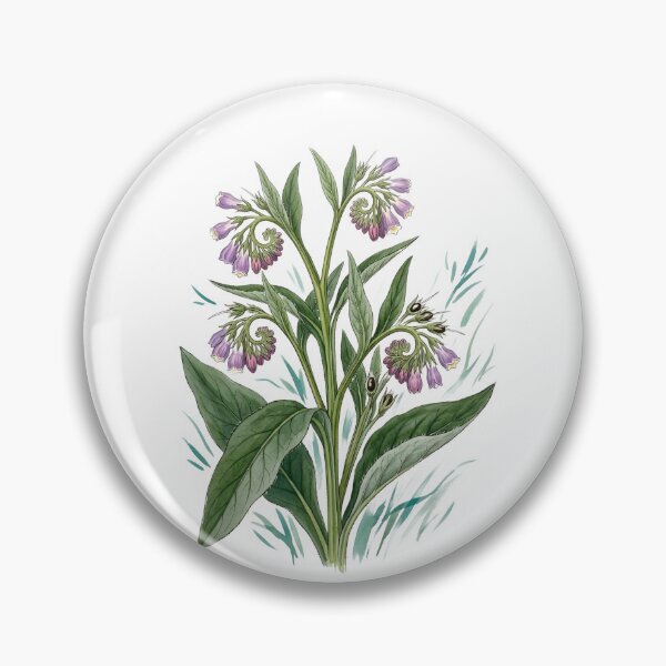 Item preview, Common Comfrey (Symphytum officinale) designed and sold by child-of-nature.