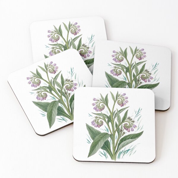 Item preview, Common Comfrey (Symphytum officinale) designed and sold by child-of-nature.