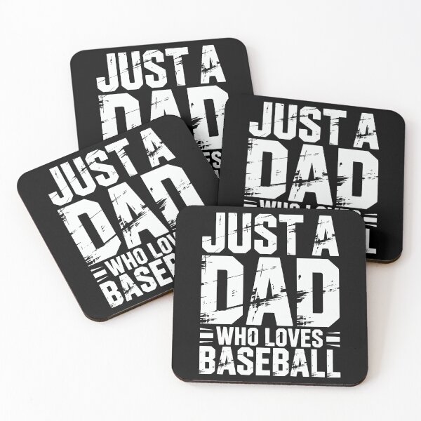 Item preview, Just a Dad Who Loves baseball  designed and sold by jkrphoto.