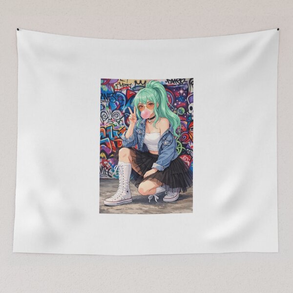 Item preview, Girl Anime Fashion Style designed and sold by ApzTees.