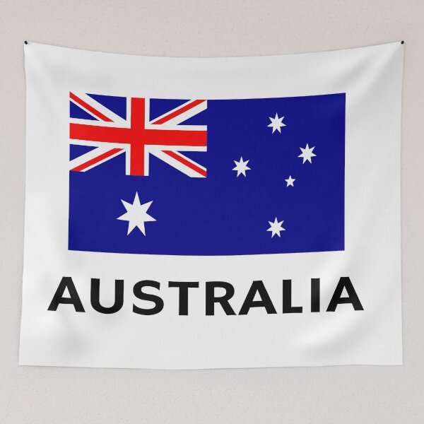 Item preview, Australia Flag designed and sold by Inspirationmotivation.