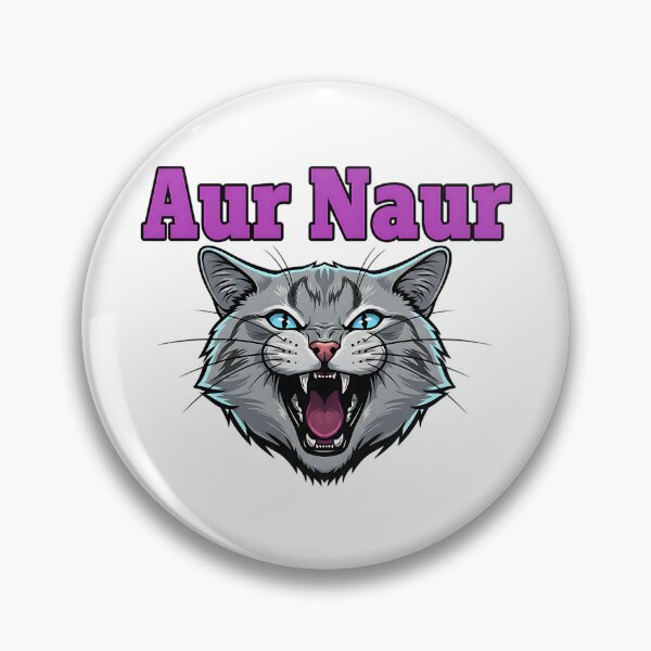 Item preview, sarcastic aur naur cat meme funny quote design designed and sold by ArtDesignTp.