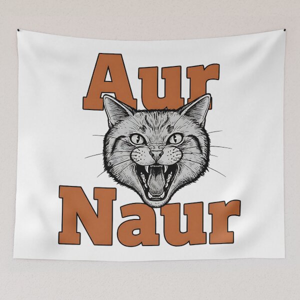 Item preview, oh no aur naur cat funny australian humor designed and sold by ArtDesignTp.