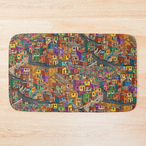 Item preview, Favela trend of Rocinha Life - Botanical Community Pattern designed and sold by edstorebeaches.