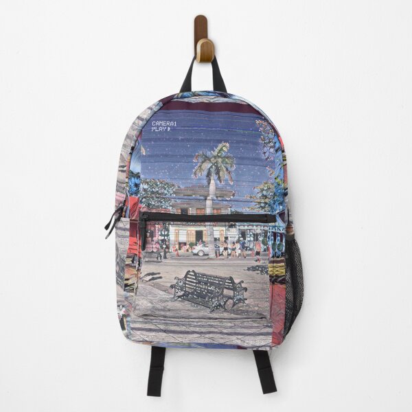 Item preview, Puerto Plata Dominican Republic VHS Tropical Glitch Travel Street Scene designed and sold by BeatyinChaos.