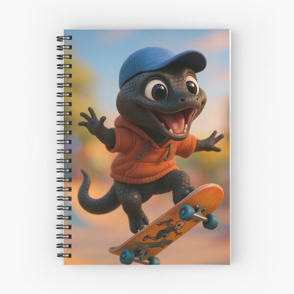 Item preview, Skater Southern Black Racer Snake designed and sold by Sillytoe.