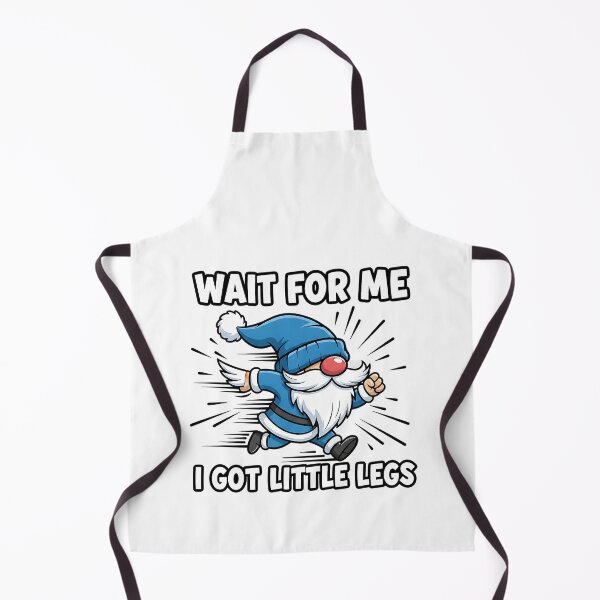 Item preview, gnome wait for me cute funny garden quote designed and sold by ArtDesignTp.