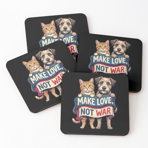 Item preview, Make love, not war. designed and sold by ReneMM.