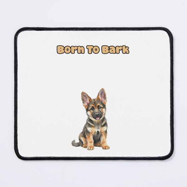Item preview, Born To Bark Funny Vocal Dog Canine Humor Design designed and sold by NatureUnleashed.