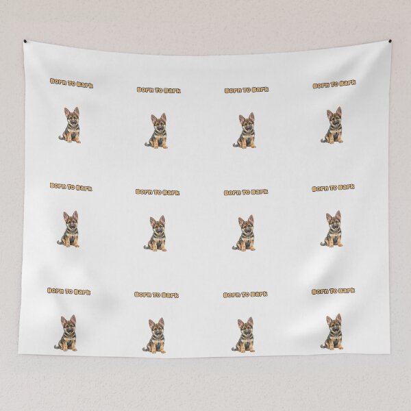 Item preview, Born To Bark Funny Vocal Dog Canine Humor Design designed and sold by NatureUnleashed.