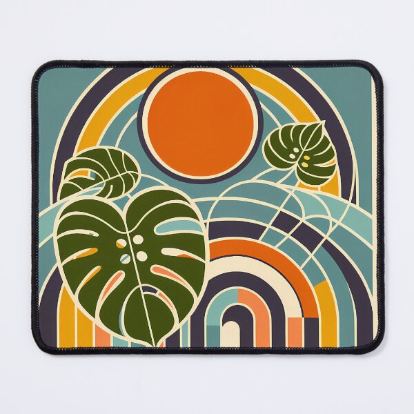 Item preview, Abstract Botanical Sun and Arches designed and sold by InkSmithery.
