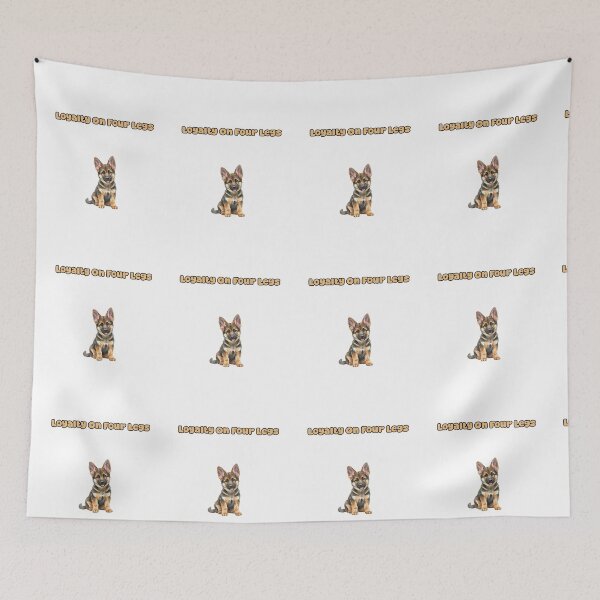 Item preview, Loyalty On Four Legs Devoted Dog Companion Design designed and sold by NatureUnleashed.
