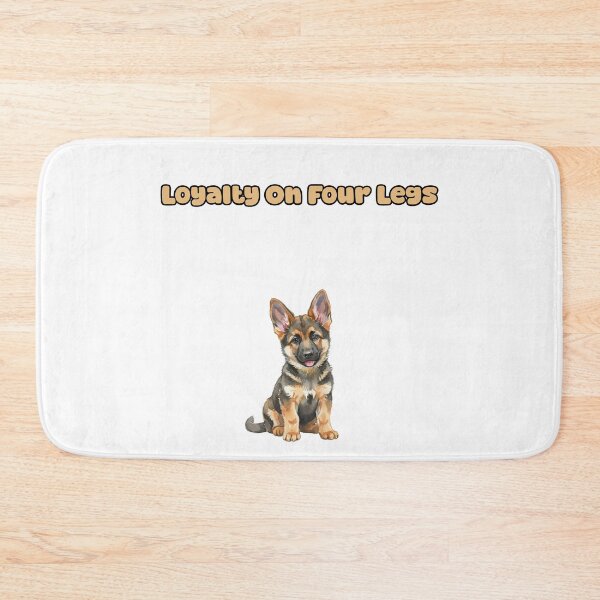 Item preview, Loyalty On Four Legs Devoted Dog Companion Design designed and sold by NatureUnleashed.