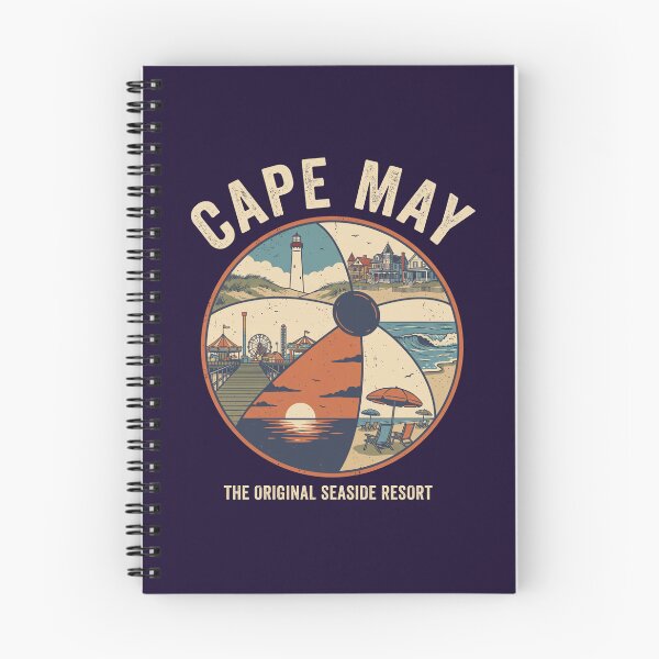 Item preview, Cape May NJ Shirt Vintage Beach Ball Collage The Original Seaside Resort Jersey Shore designed and sold by Milasneeze.