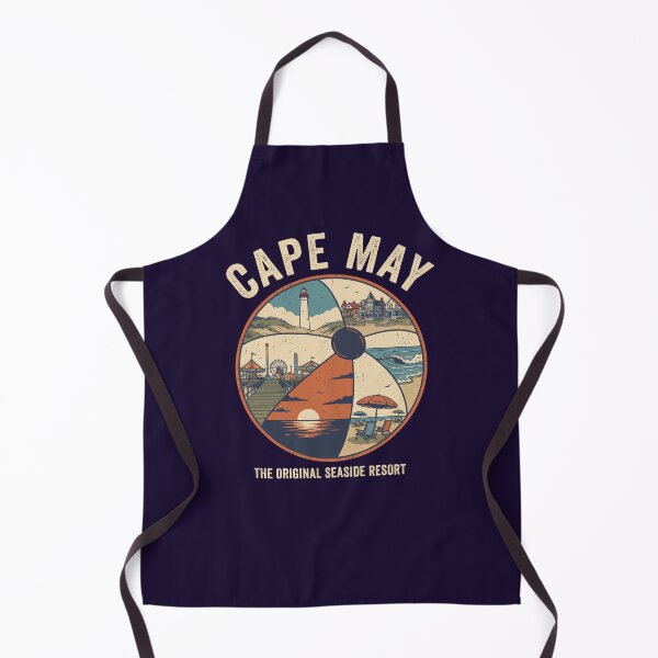 Item preview, Cape May NJ Shirt Vintage Beach Ball Collage The Original Seaside Resort Jersey Shore designed and sold by Milasneeze.