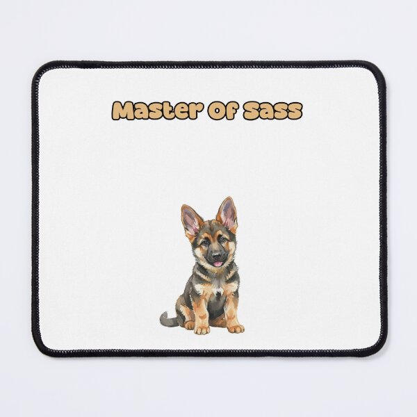 Item preview, Master Of Sass Sassy Dog Pet Attitude Humor designed and sold by NatureUnleashed.