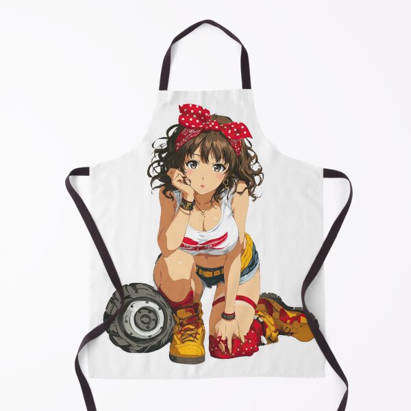 Item preview, Brunette Anime Girl with Red Bandana designed and sold by Piotrek0001.