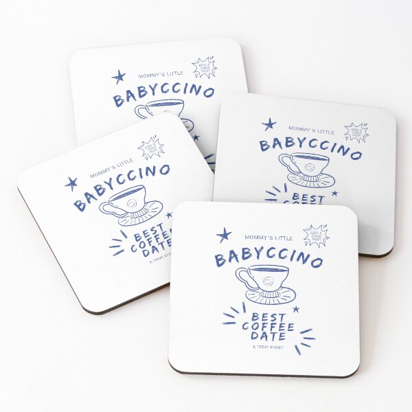 Item preview, Mommy’s Little Babyccino | Cute Mom & Kid Coffee Date designed and sold by FamilyGlowStore.