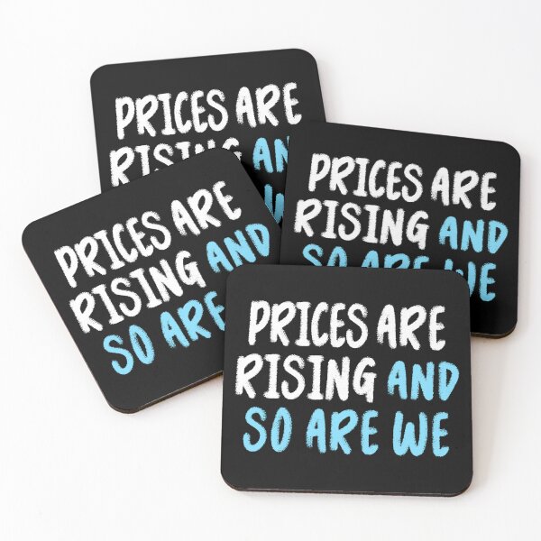 Item preview, Prices Rising So Are We T-Shirts Tees hoodies pins stickers magnets mugs posters Anti Trump Anti Fascism Anti Maga Gas Groceries Gifts Protest Shirts designed and sold by allfreelance.