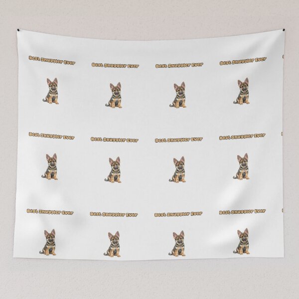 Item preview, Best Snuggler Ever Adorable Dog Cuddle Buddy designed and sold by NatureUnleashed.