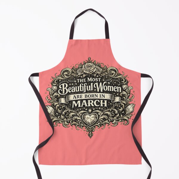 Item preview, The Most Beautiful Women Are Born In March – Vintage Elegant Birthday Design – March Birthday Gift for Women designed and sold by Szapeee.