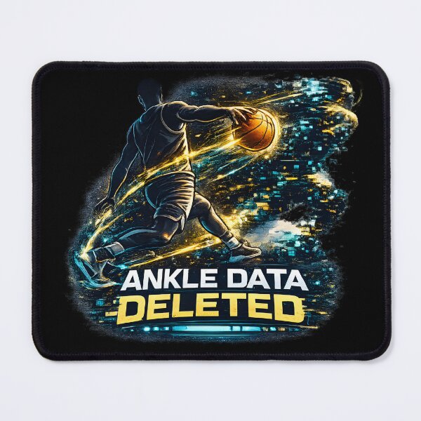 Item preview, Ankle Data Deleted – Basketball Crossover Meme Design designed and sold by darkan1.