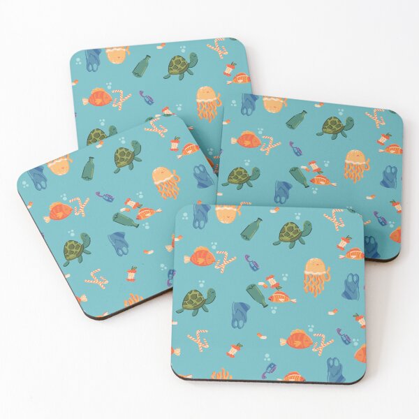 Item preview, earth day underwater pollution blue designed and sold by Gossip Rag.